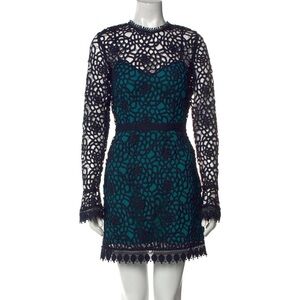 Talulah Roseate Lace Overlay Dress